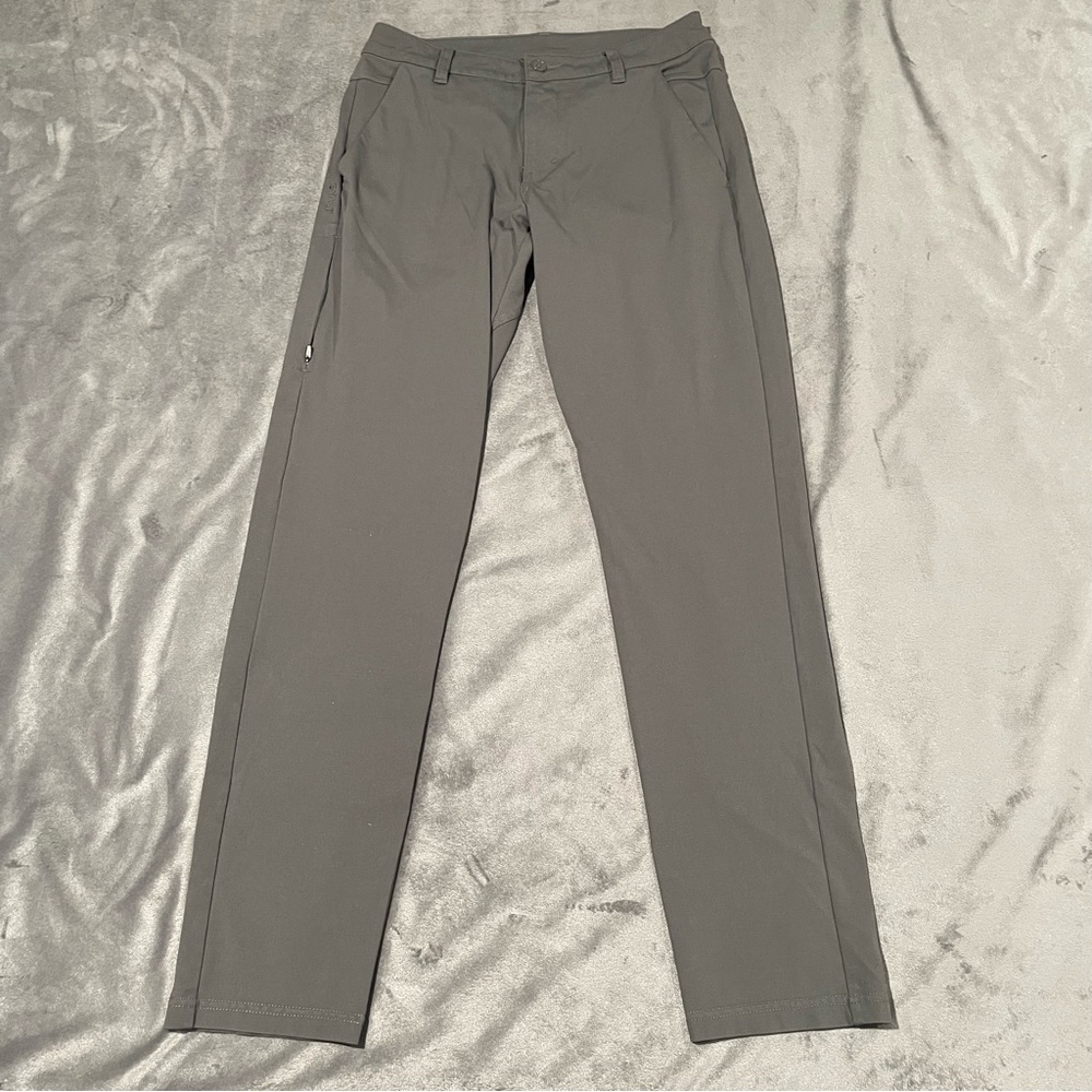 BYLT Pants Mens 32x32 Gray Performance Chino Stretch Premium Basics TAG 33